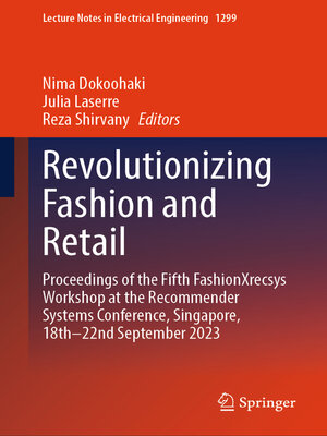 cover image of Revolutionizing Fashion and Retail